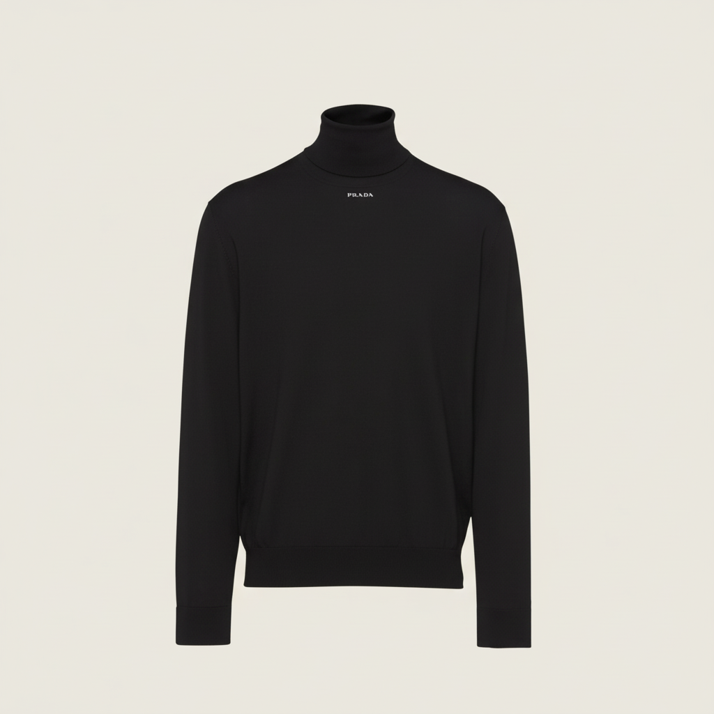 Prada Turtleneck Sweater "Black"