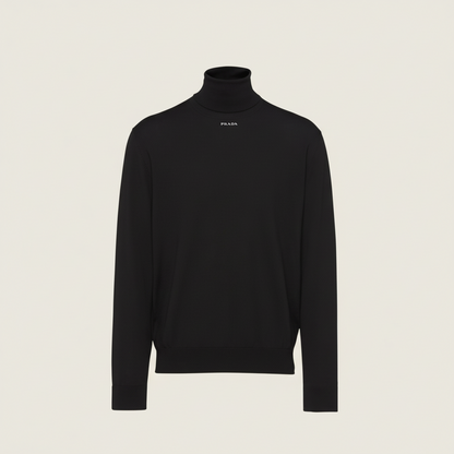 Prada Turtleneck Sweater "Black"