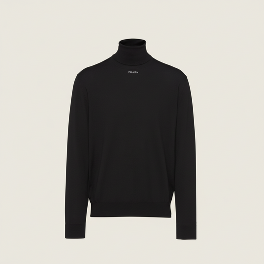 Prada Turtleneck Sweater "Black"