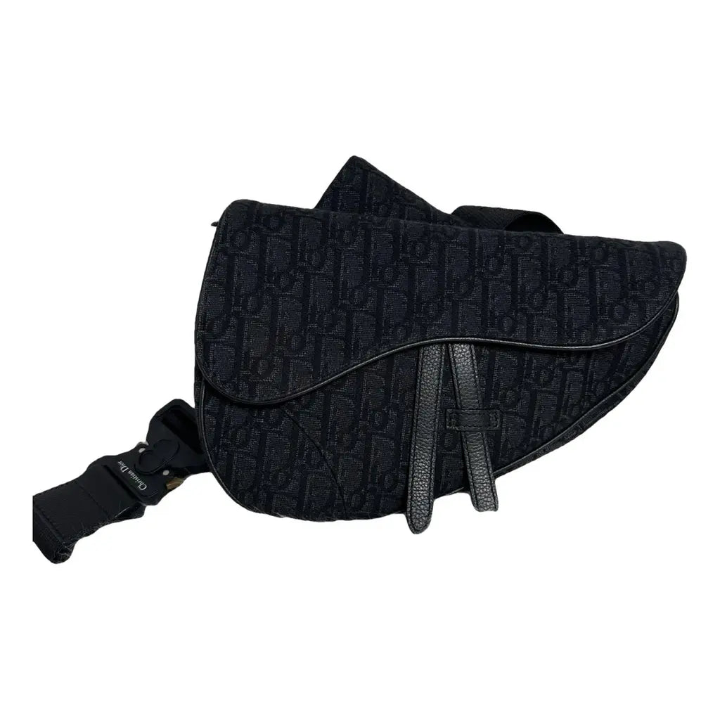 Dior Mini Saddle Bag Oblique Jacquard