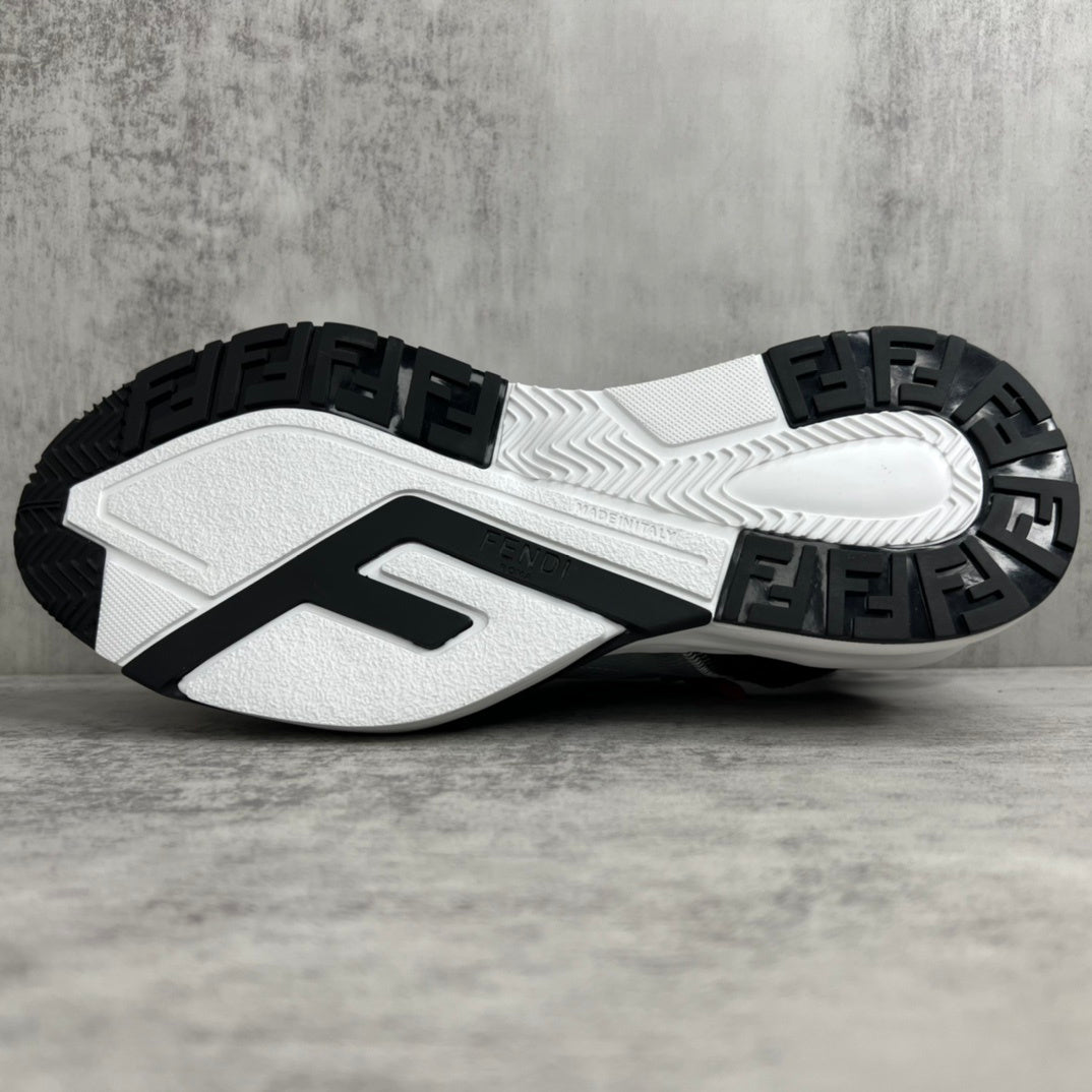 Fendi Flow "Grey-Black-Red"