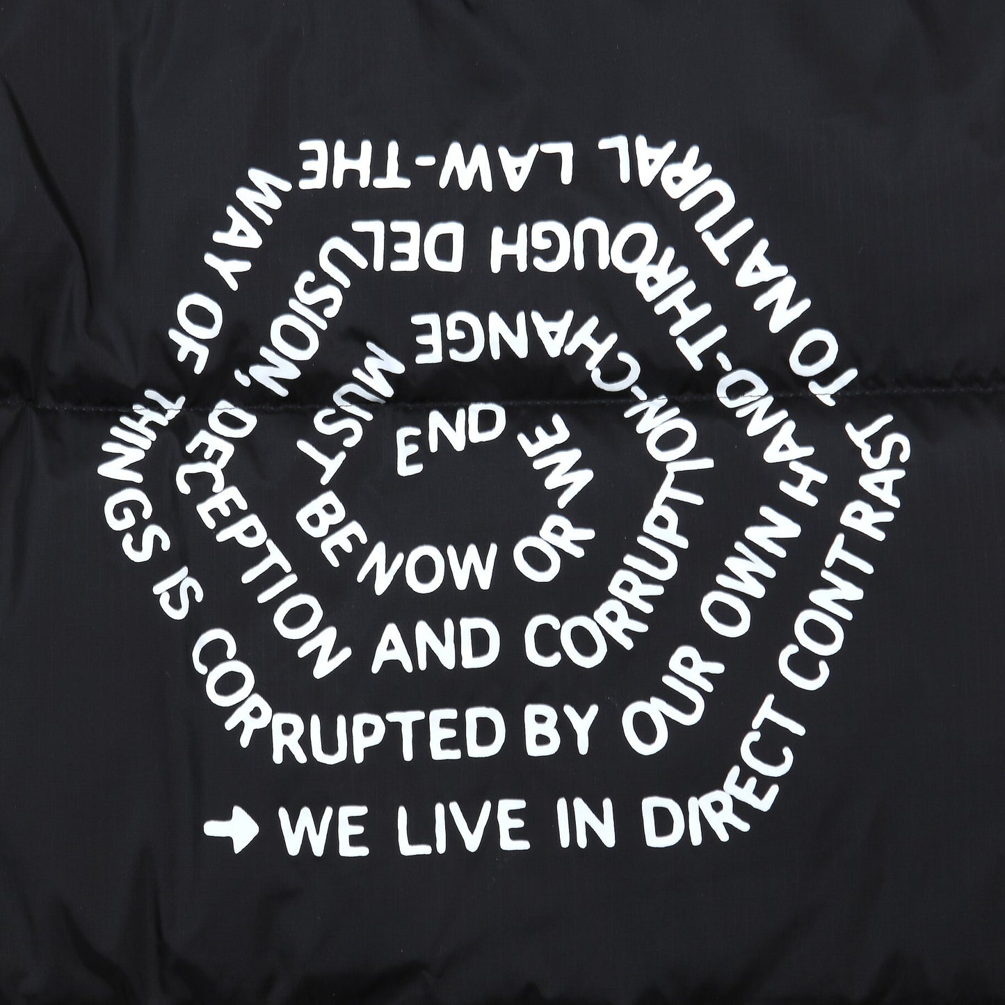 Brain Dead x The North Face Down Jacket "Black"