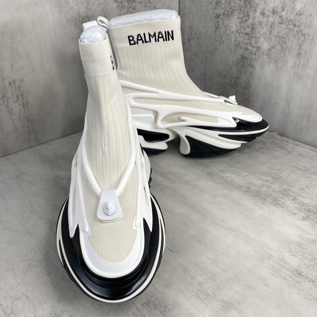 Balmain Unicorn High-Tops "White"
