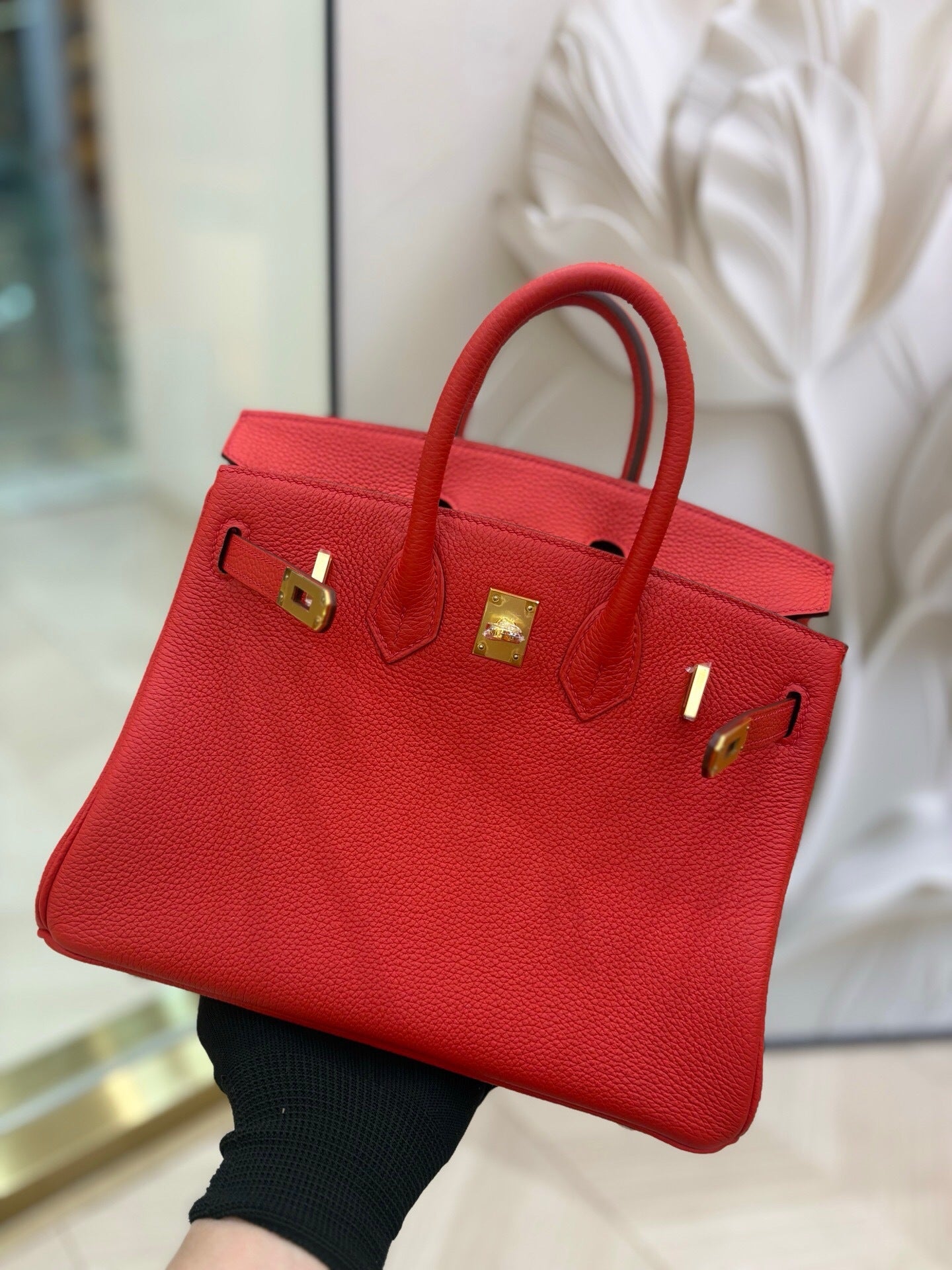 Hermès Birkin 30 Togo Leather Handbag