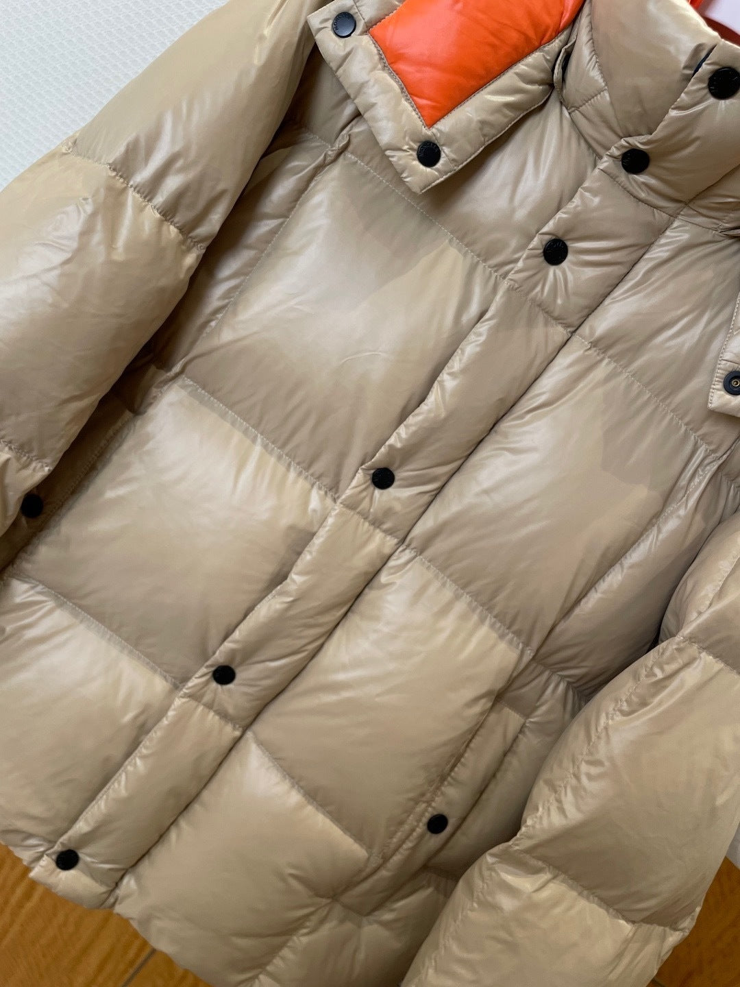 Moncler Parana Down Jacket "Beige-Orange"