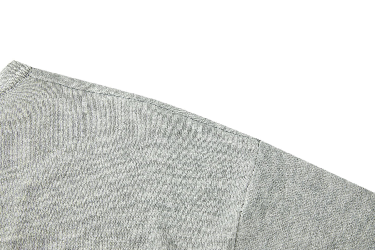 Dior T-shirt with Dior Signature "Gray Cotton Knit"