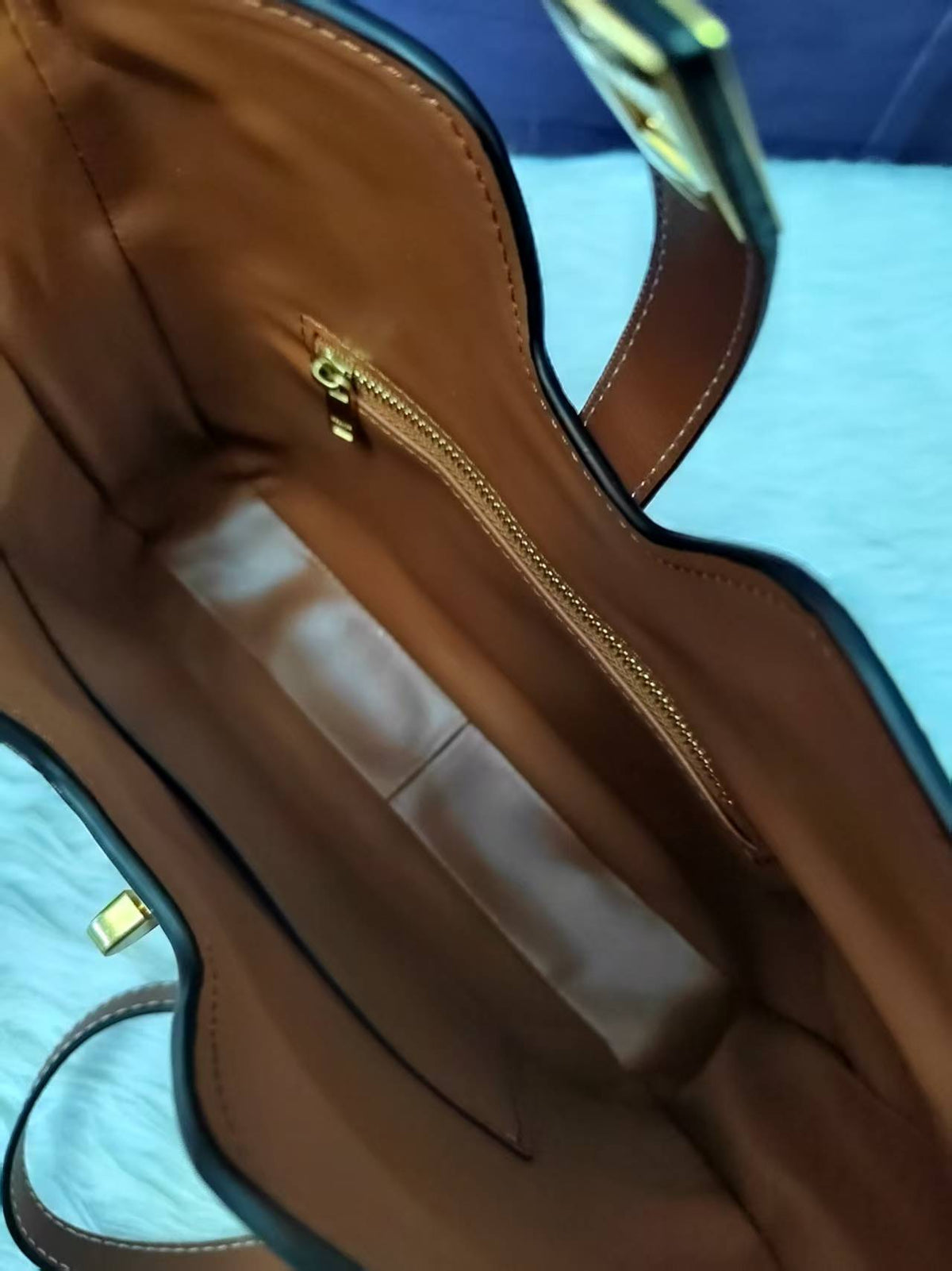 Celine Small Camille 16 Soft Bag in Smooth Calfskin "Tan"