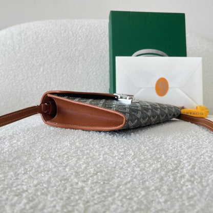 Goyard Goyardine Calfskin Chypre Wallet Pouch