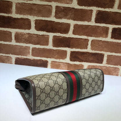 Gucci Ophidia GG Pouch in Supreme Canvas