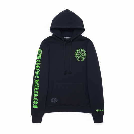 Chrome Hearts Hoodie "Black-Green"