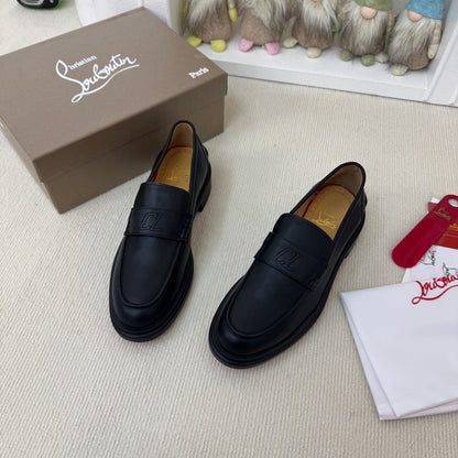 Christian Louboutin Urbino Moc Loafers "Black"