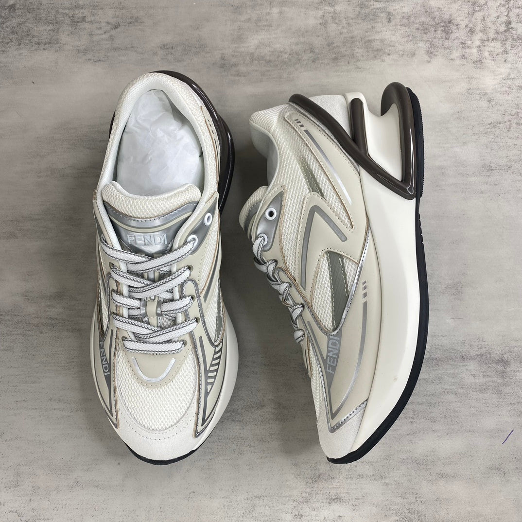 Fendi First 1 "Grey-White-Black"