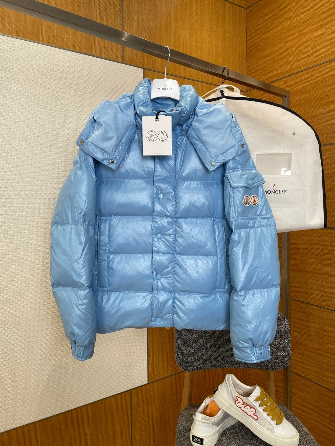Moncler Maya 70 Down Jacket "Baby Blue"