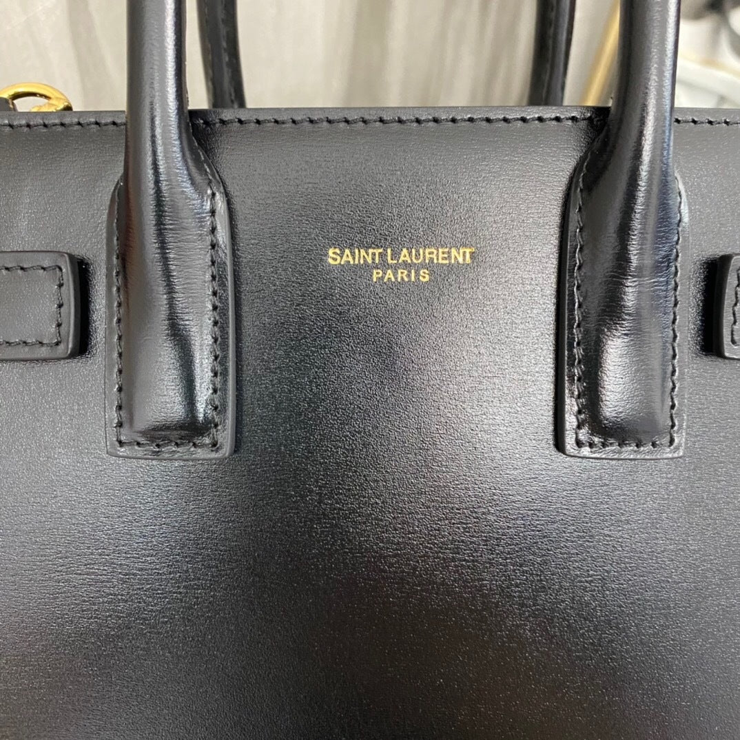 Saint Laurent Sac De Jour in Smooth Leather - Nano