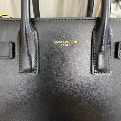 Saint Laurent Sac De Jour in Smooth Leather - Nano
