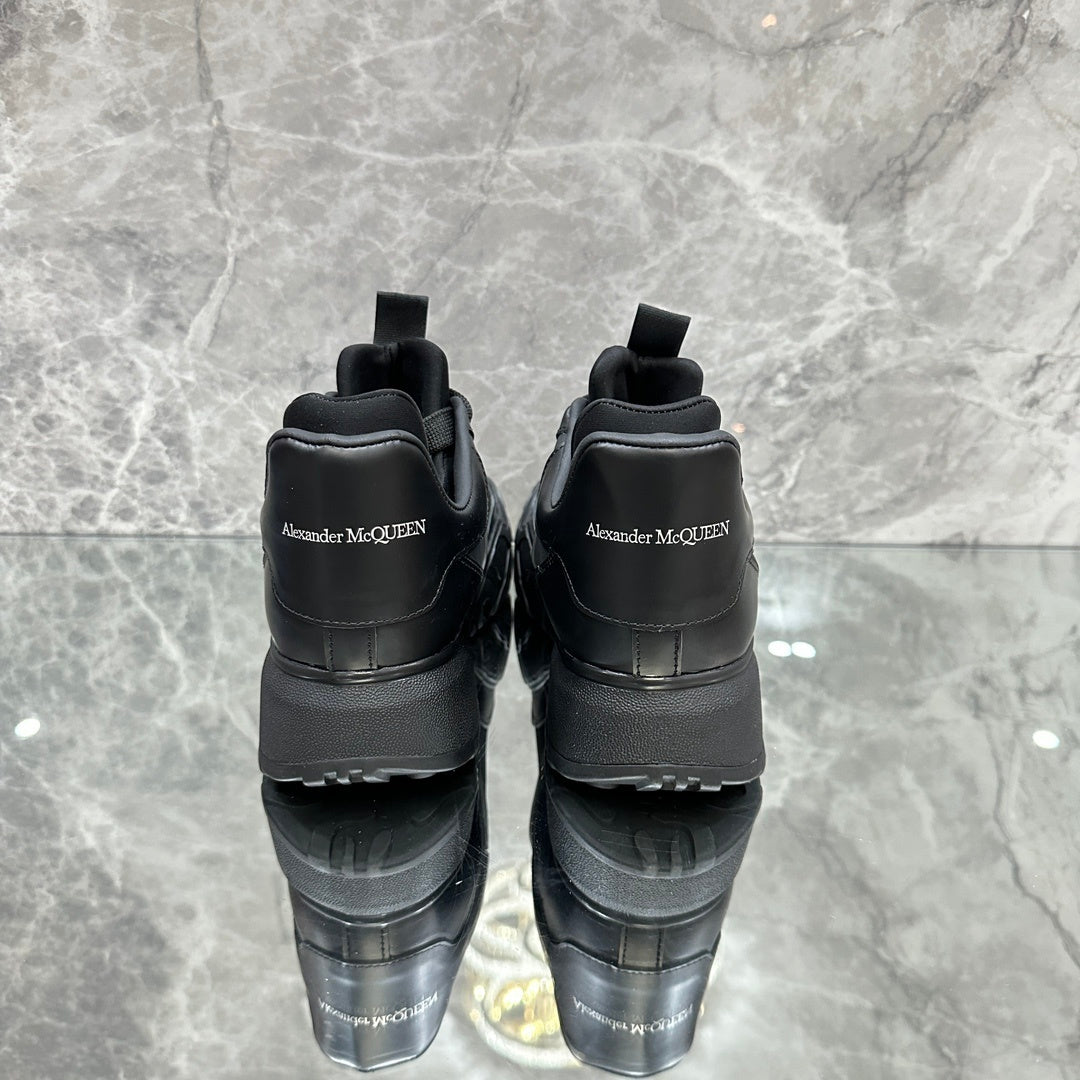 Alexander McQueen Oversized Court "Black"