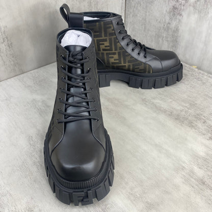 Fendi Force Chelsea "Black Monogram"
