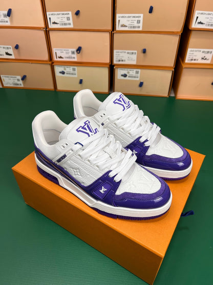 Louis Vuitton LV Trainers "Purple-White"