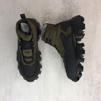 Prada Cloudbust Thunder High "Army Green-Black"