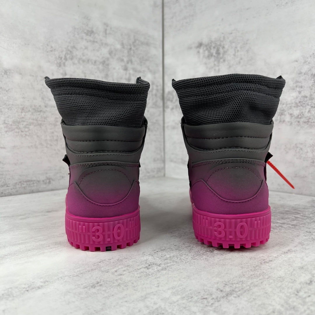 Off-White Off-Court High "Black-Fuschia"