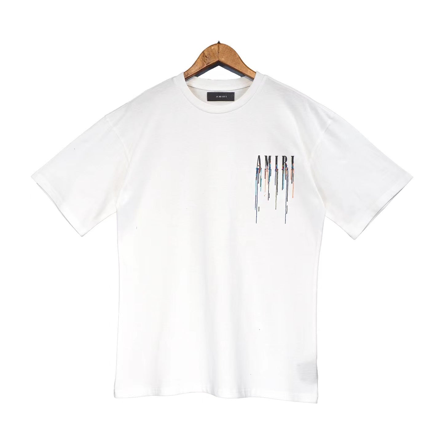 Amiri Paint Drip Core Logo T-Shirt "White"