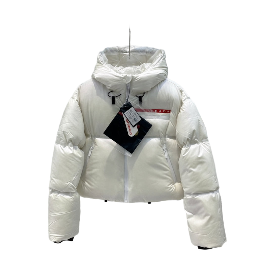 Prada Short Down Jacket "White"