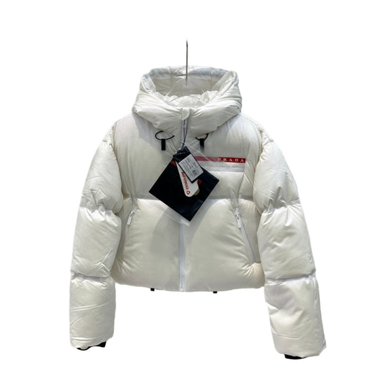 Prada Short Down Jacket "White"