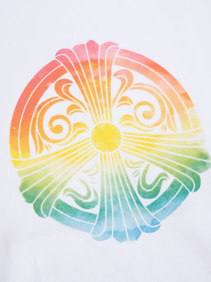 Chrome Hearts Peace N Love Hoodie "White-Multicolour"