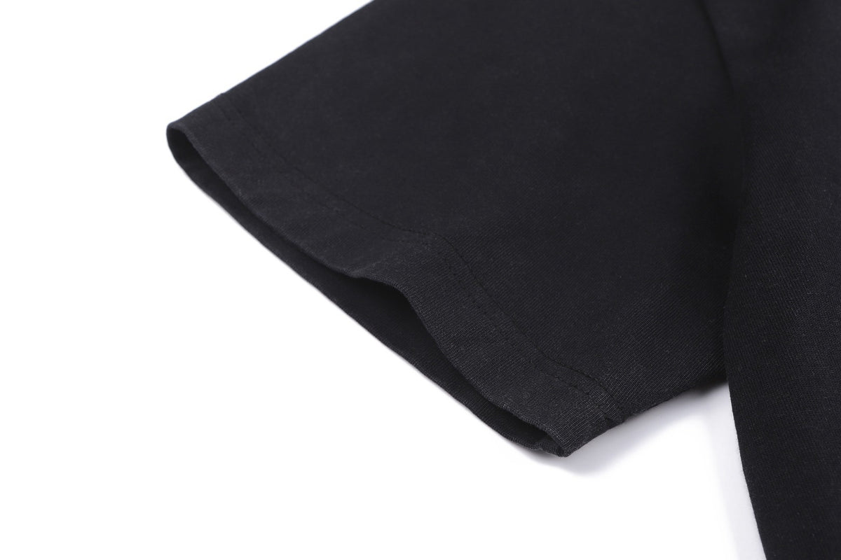 Dior T-Shirt with Pocket "Black Cotton Jersey"