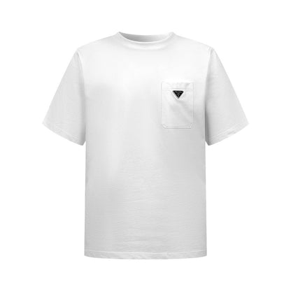 Prada Pocket Logo T-Shirt "White"