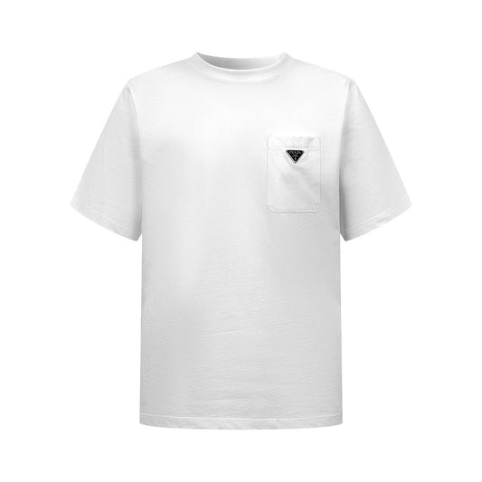 Prada Pocket Logo T-Shirt "White"