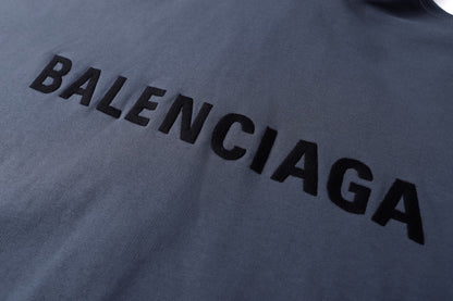 Balenciaga Balenciaga Back Zip-up Hoodie "Blue-Black"
