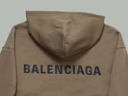 Balenciaga Hoodie "Brown-Black"