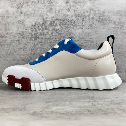 Hermes Bouncing Sneakers "Beige-Grey-Blue"