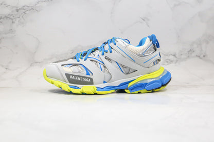 Balenciaga Track "Grey-Blue-Yellow"