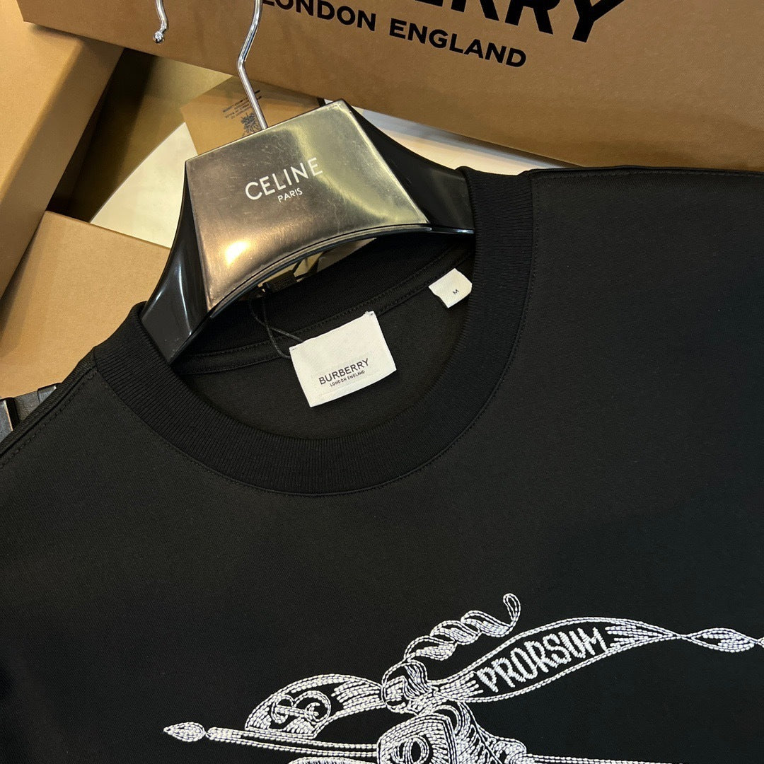 Burberry Dezi Embroidered EKD T-Shirt "Black"
