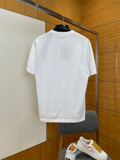 Gucci Cotton Jersey T-Shirt with Embroidery "White"