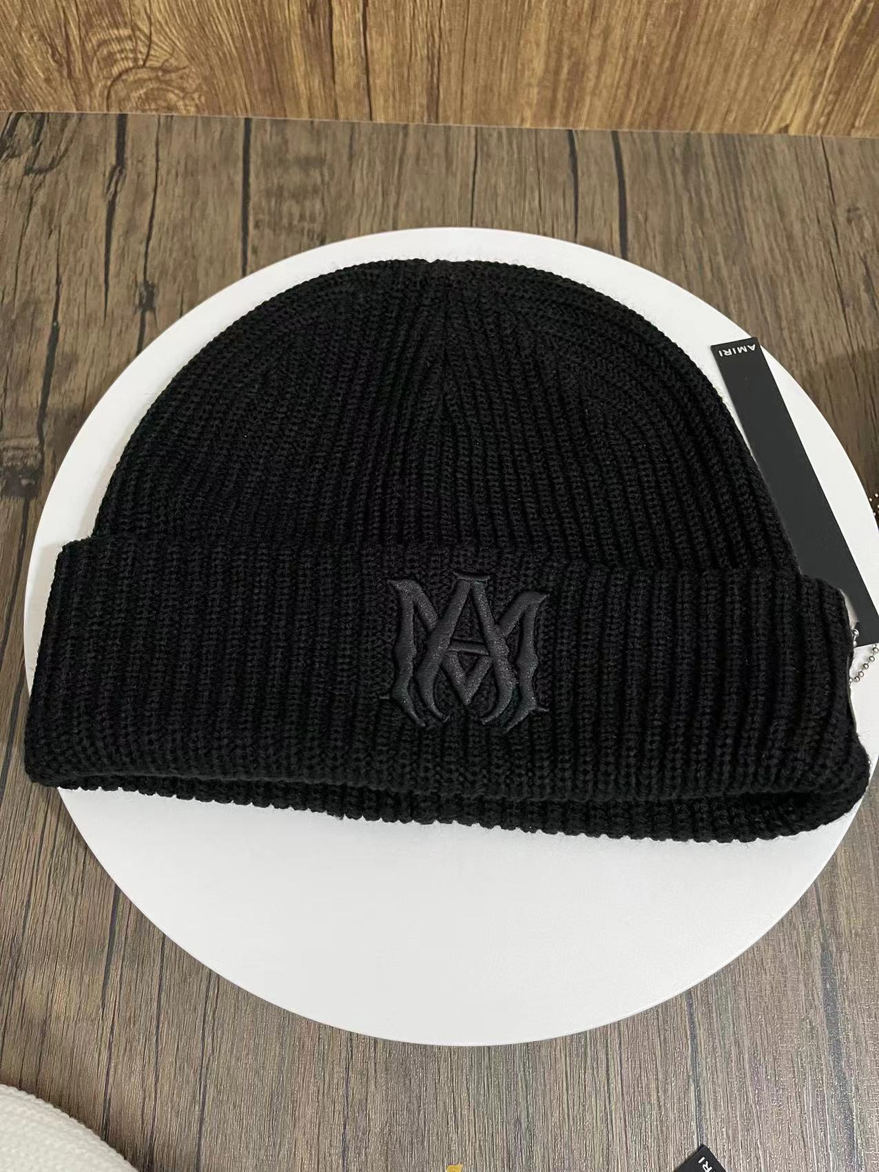 Amiri Wool Beanie "Black"