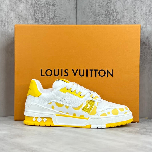 Louis Vuitton x Yayoi Kusama Trainers "Yellow-White"