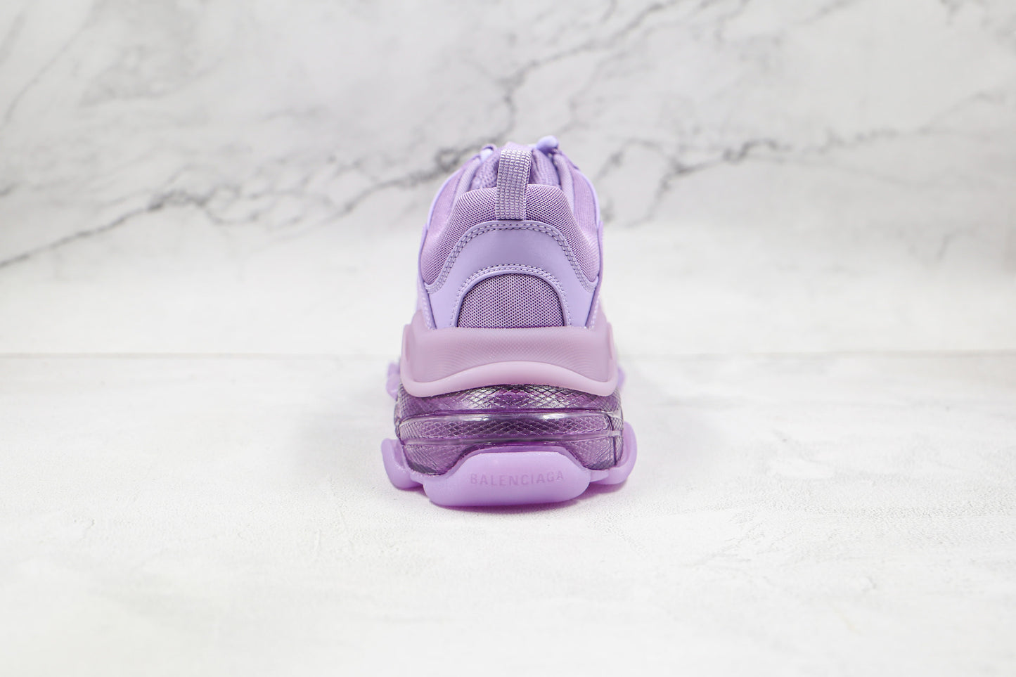 Balenciaga Triple S "Purple-Clear Sole"