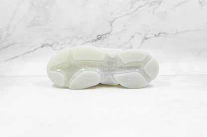 Balenciaga Triple S "White-Silver Sole"