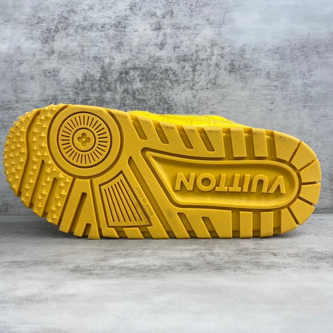 Louis Vuitton Maxi "Yellow Crocodile Pattern"