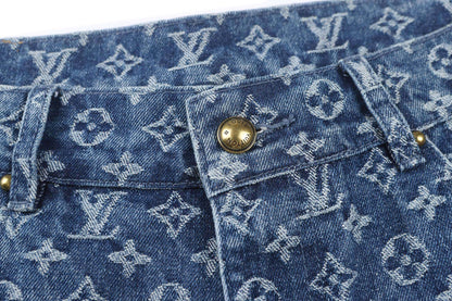 Louis Vuitton Monogram Denim Shorts