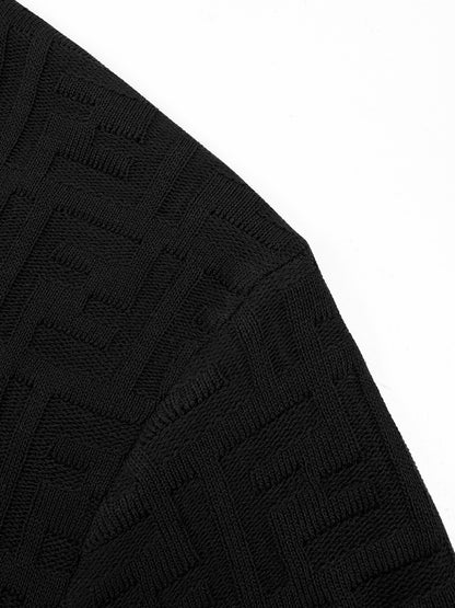 Fendi FF Monogram T-Shirt "Black"