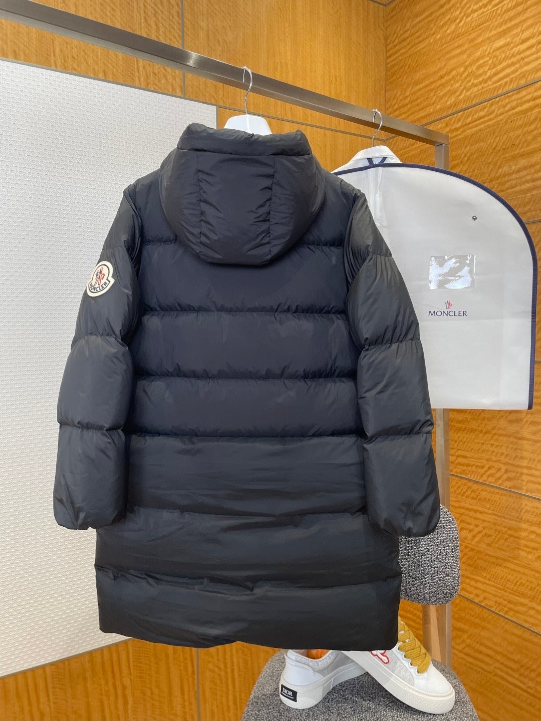 Moncler Bosona Long Down Jacket "Black"