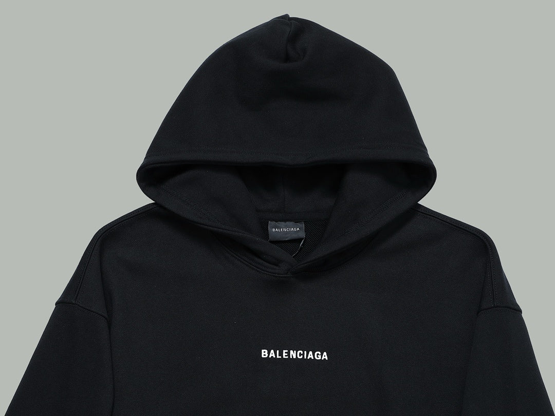 Balenciaga Hoodie "Black-White"