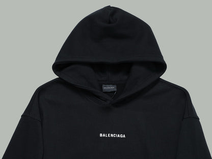 Balenciaga Hoodie "Black-White"