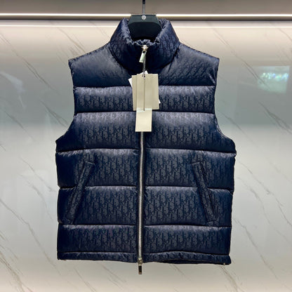 Dior Oblique Down Vest "Navy Blue"