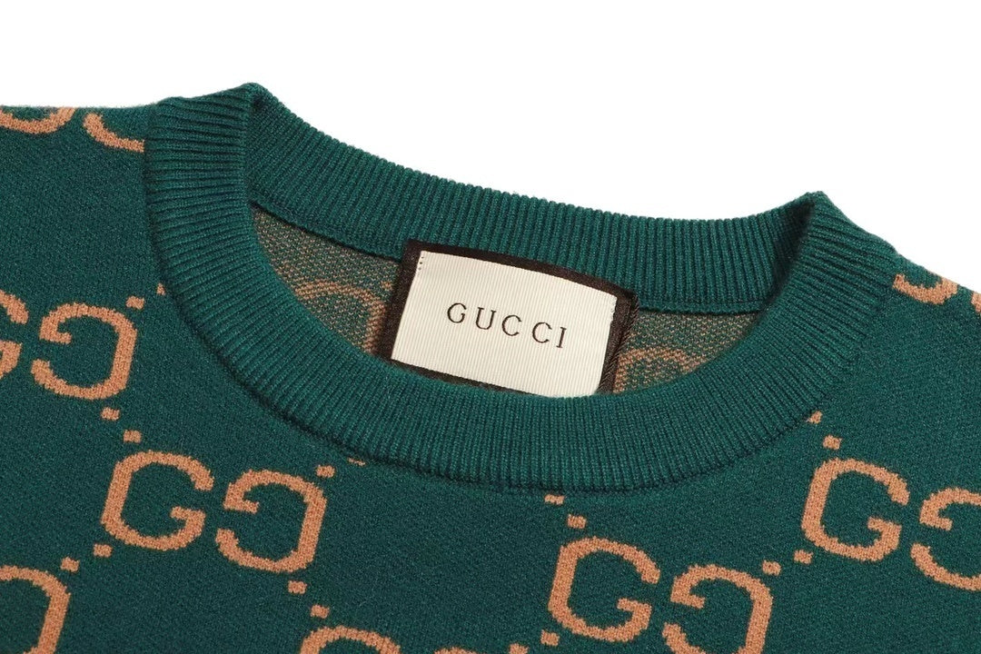 Gucci Sweater "Green-Beige"