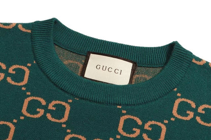 Gucci Sweater "Green-Beige"